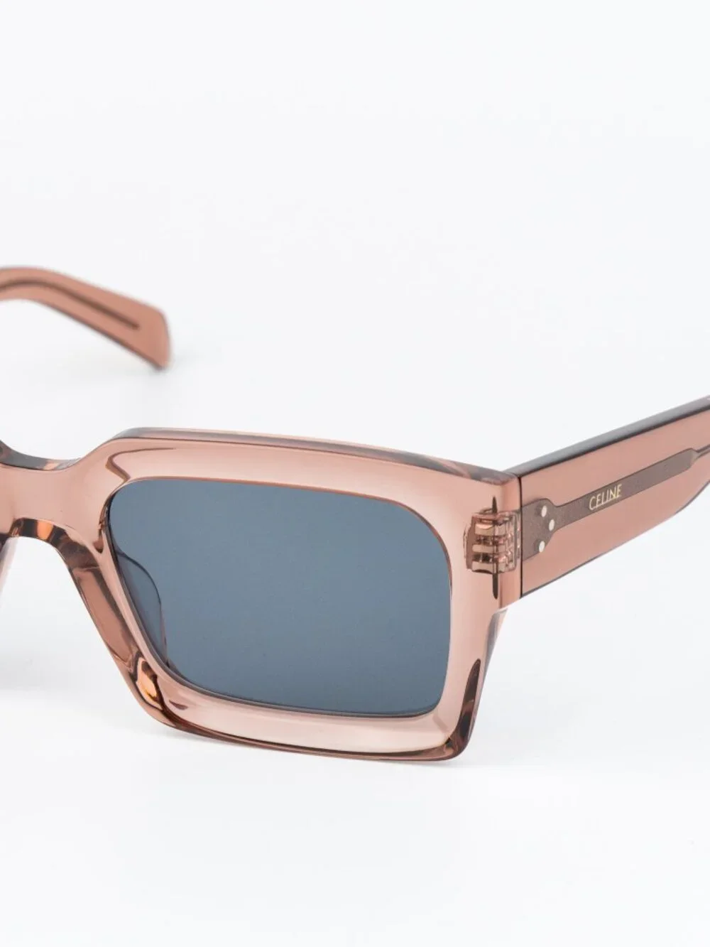 Celine Men Sunglasses Pink Blue Rectangle CL40280U 74V NEW AUTHENTIC